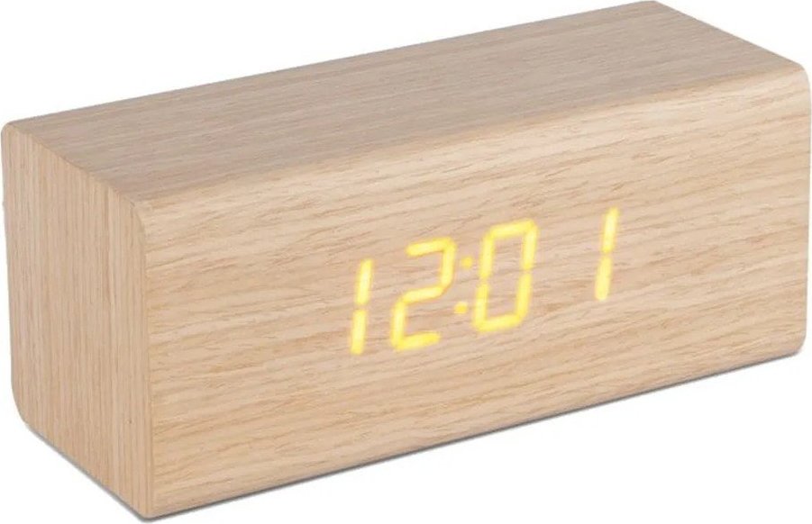 Digitální stolní budík Timber – Balvi Balvi