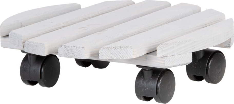 Dřevěný pojízdný podstavec pod květináč ø 29 cm (výška 8 cm) Indoor & Outdoor – Esschert Design Esschert Design