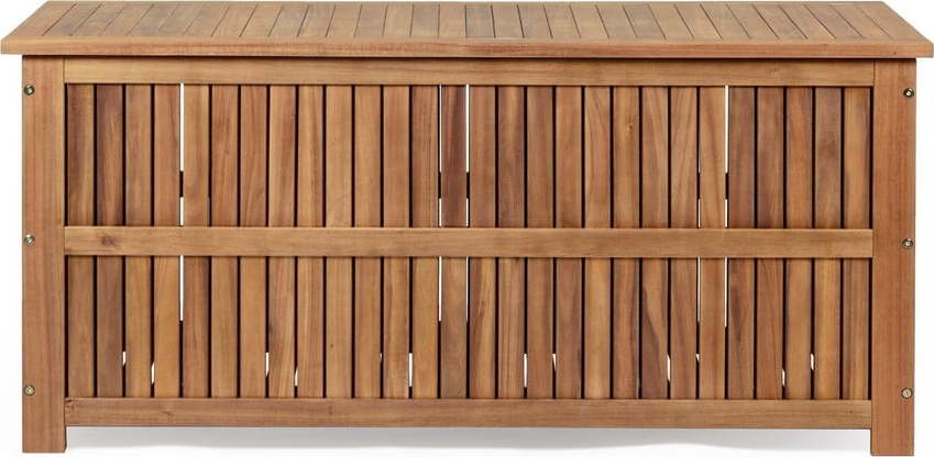 Dřevěný zahradní úložný box v přírodní barvě Noemi – Bizzotto Bizzotto