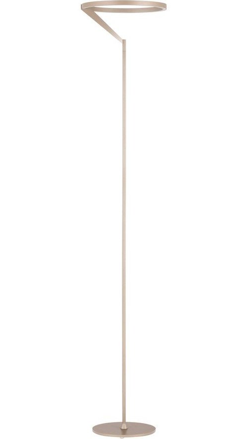 Hliníková LED stmívatelná stojací lampa v růžovo zlaté barvě (výška 168 cm) Tilia – Nova Luce Nova Luce