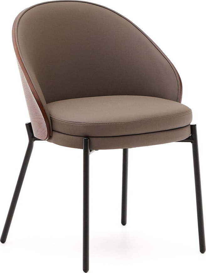 Hnědá jídelní židle Eamy – Kave Home Kave Home