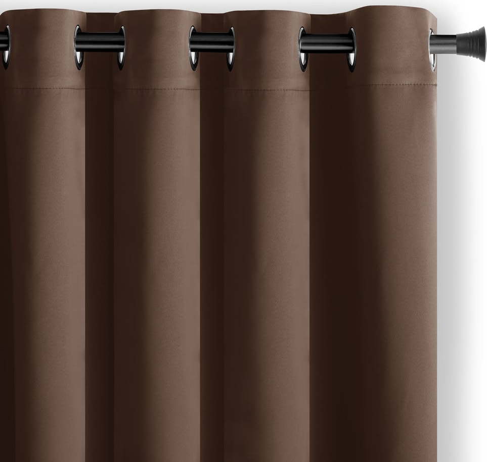 Hnědý dimout závěs 140x245 cm Kierra – Restilo Restilo
