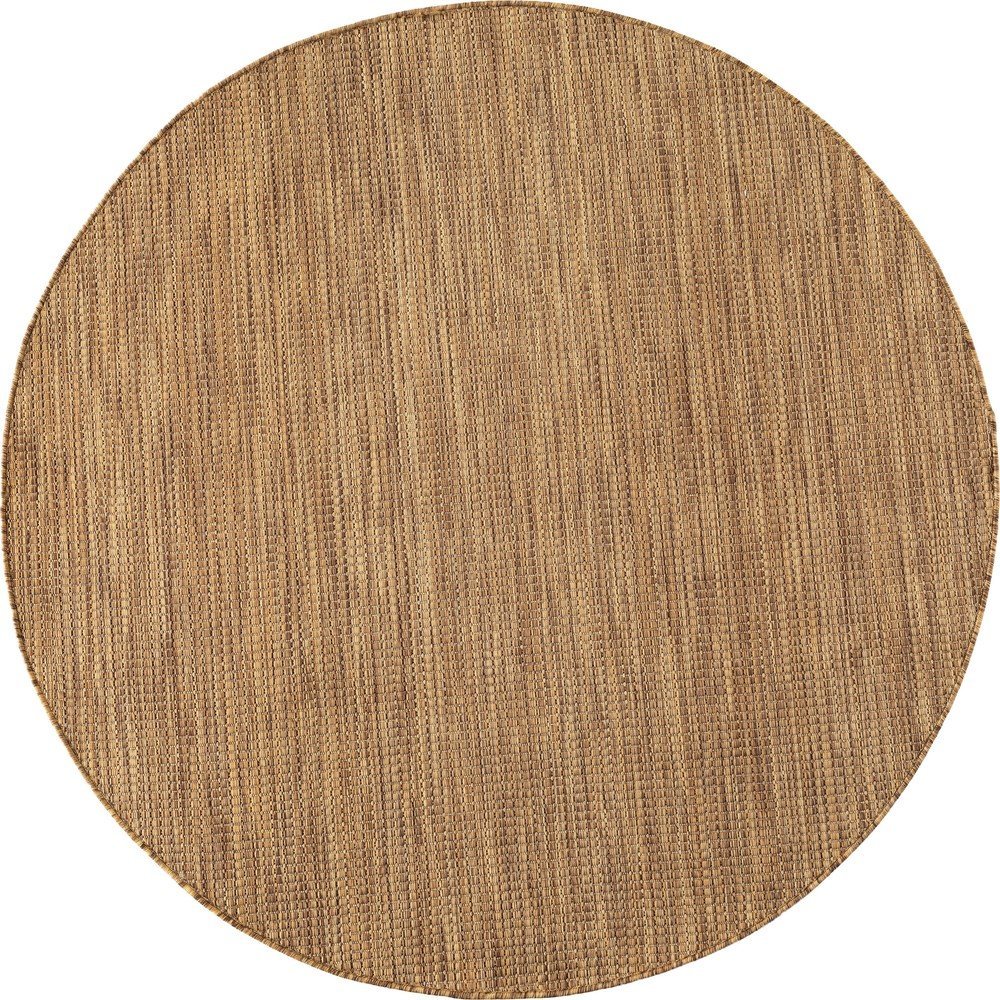 Hnědý kulatý vnitřní a venkovní koberec ø 160 cm Mira 1450 – Ayyildiz Carpets Ayyildiz Carpets