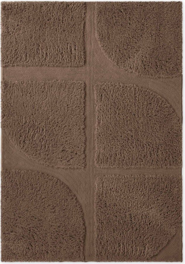 Hnědý ručně tkaný koberec 120x180 cm Lambeth Jasper – Ted Baker Ted Baker