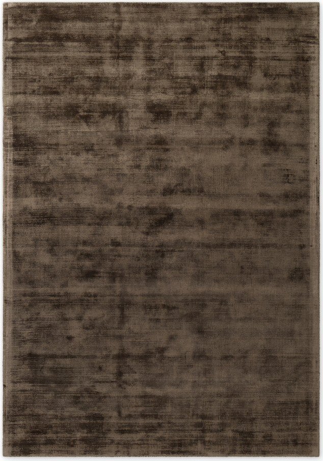 Hnědý ručně tkaný koberec z viskózy 160x230 cm Noemi – Vikosa Vikosa