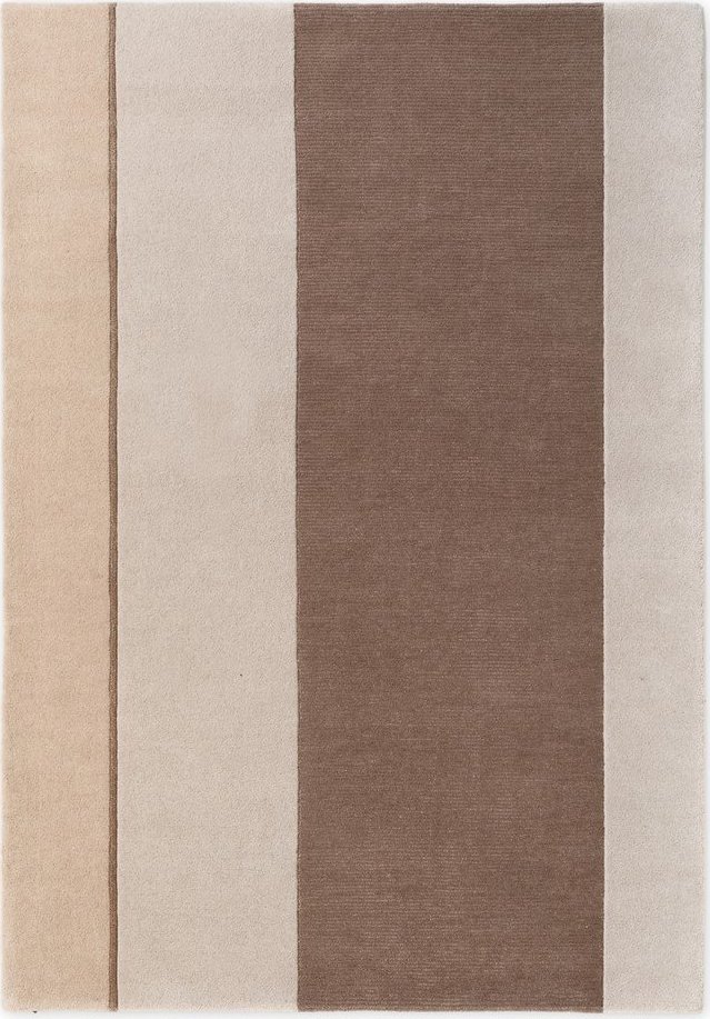 Hnědý/krémový koberec s příměsí vlny 120x170 cm Karola – Villeroy&Boch Villeroy & boch