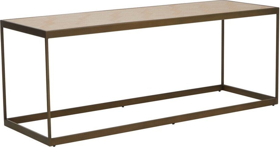 Hnědý/v přírodní barvě konferenční stolek s deskou v dubovém dekoru 40x120 cm Grenoble – Premier Housewares Premier Housewares
