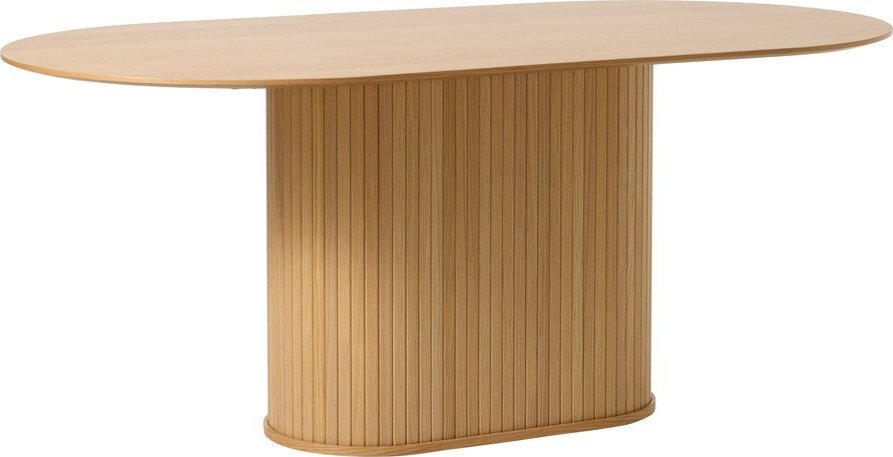Jídelní stůl s deskou v dubovém dekoru 95x180 cm Nola – Unique Furniture Unique Furniture