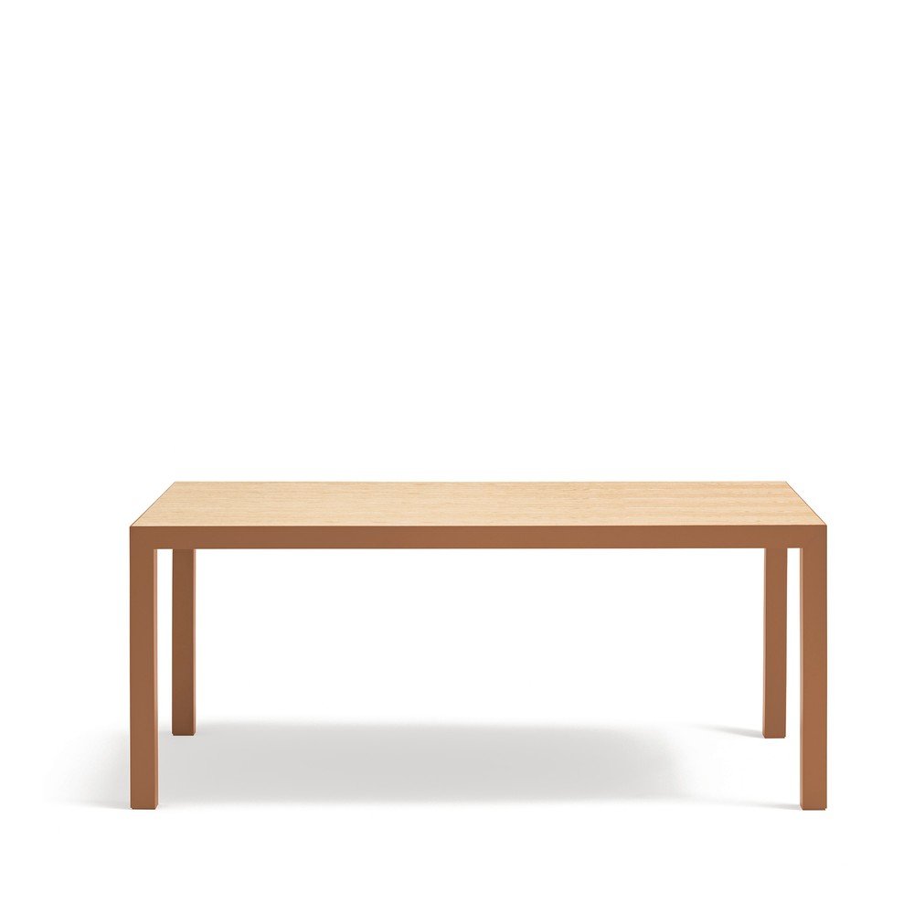 Jídelní stůl s deskou z dubového dřeva 75x180 cm Alma – Teulat Teulat