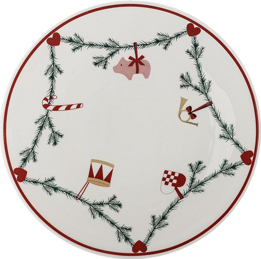 Kameninový tác s vánočním motivem ø 35 cm Yule – Bloomingville Bloomingville