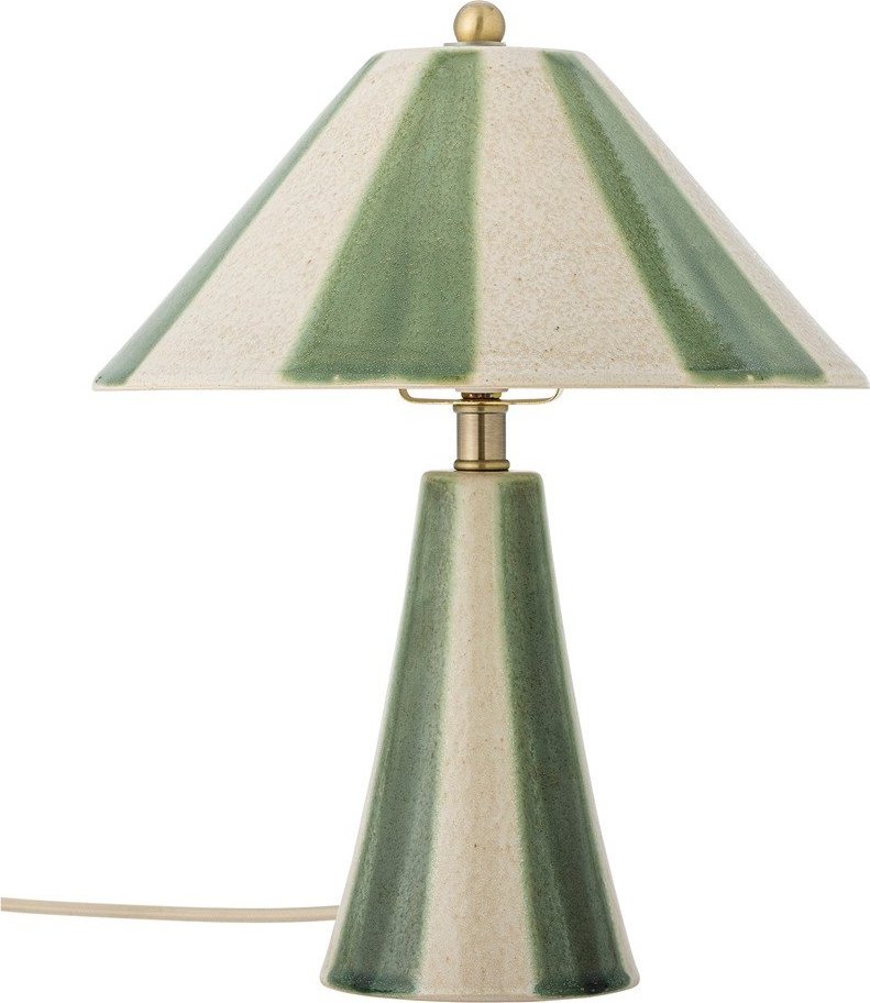 Keramická stolní lampa s keramickým stínidlem (výška 35 cm) Olive – Bloomingville Bloomingville