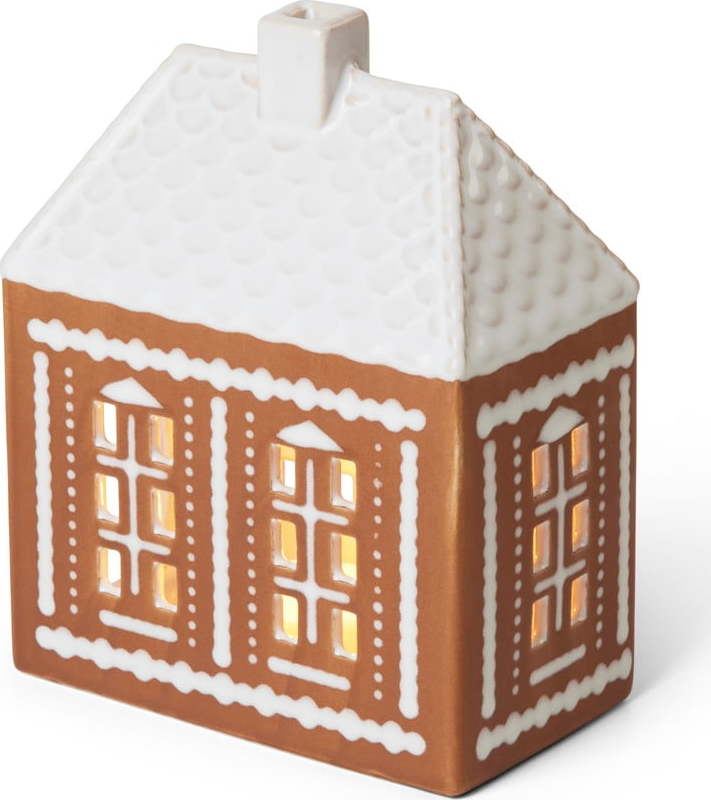 Keramický svícen na čajovou svíčku Gingerbread Lighthouse – Kähler Design Kähler Design