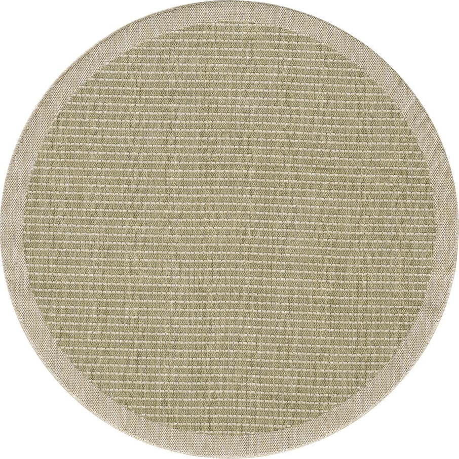 Khaki kulatý vnitřní a venkovní koberec ø 120 cm Giza 1410 – Ayyildiz Carpets Ayyildiz Carpets