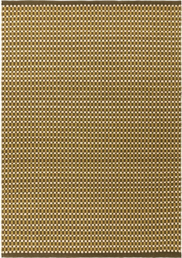 Khaki ručně tkaný koberec s příměsí vlny 160x230 cm Ember – MADE Made