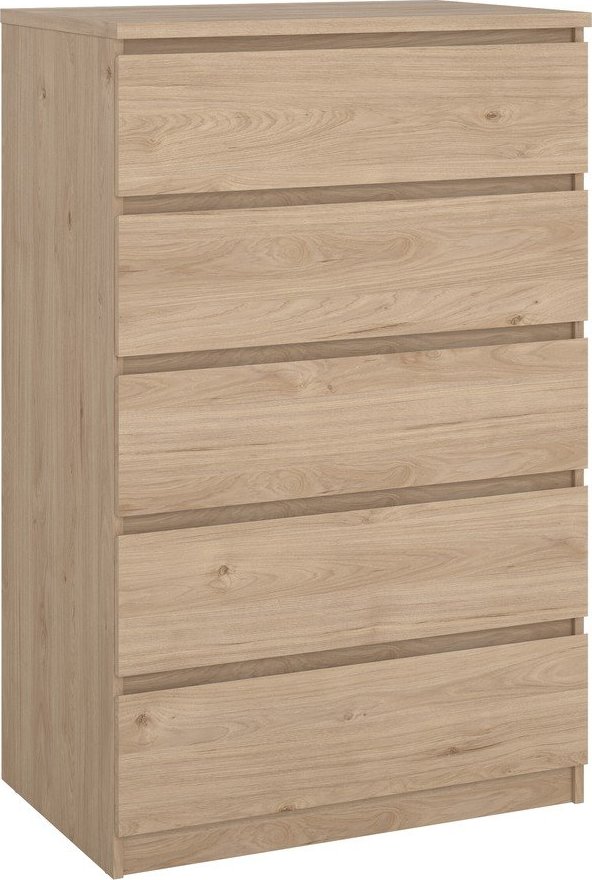 Komoda v dekoru dubu v přírodní barvě 77x121x50 cm Naia – Tvilum Tvilum