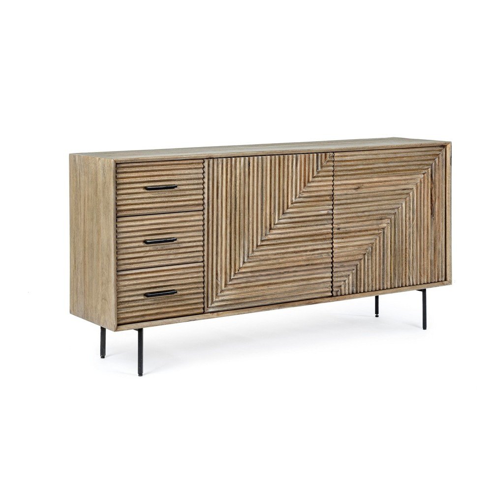 Komoda z mangového dřeva v přírodní barvě 160x83x40 cm Darsey – Bizzotto Bizzotto