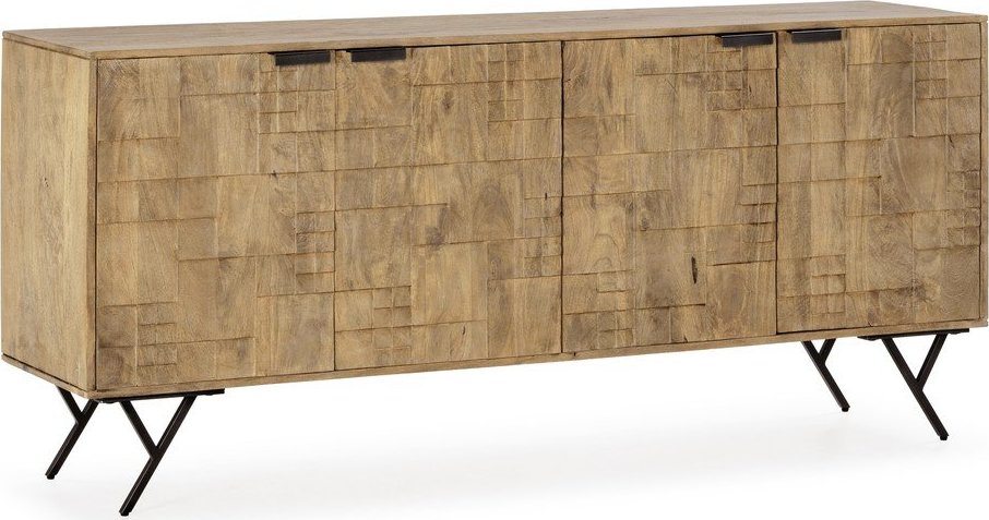 Komoda z mangového dřeva v přírodní barvě 175x78x40 cm Priya – MOME Mome