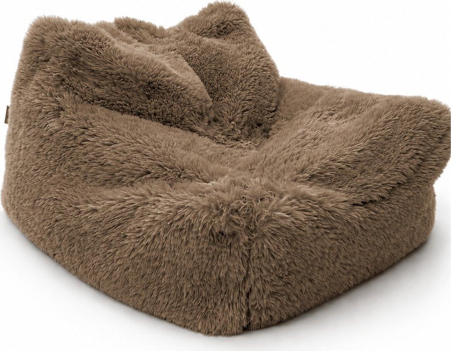 Koňakově hnědý dětský sedací vak Mammoth – Meowbaby MeowBaby