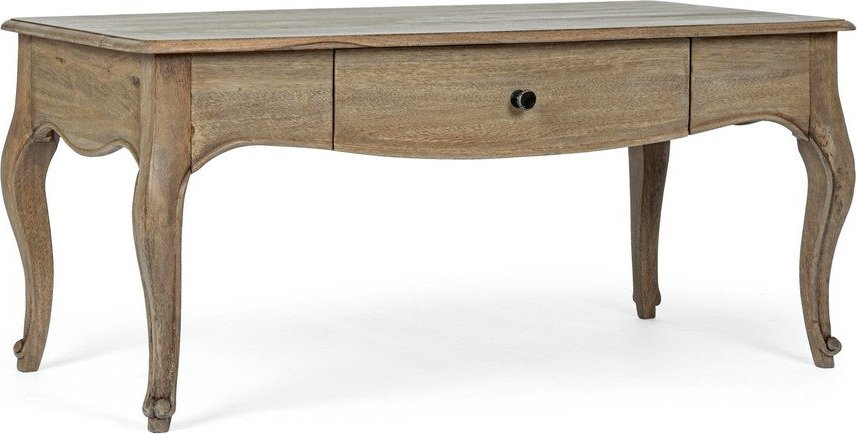 Konferenční stolek z mangového dřeva v tmavě přírodní barvě 55x110 cm Domitille – Bizzotto Bizzotto