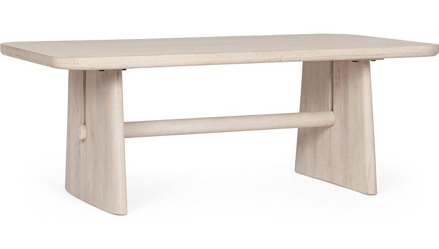 Konferenční stolek z mangového dřeva ve světle přírodní barvě 60x110 cm Elisheva – Bizzotto Bizzotto