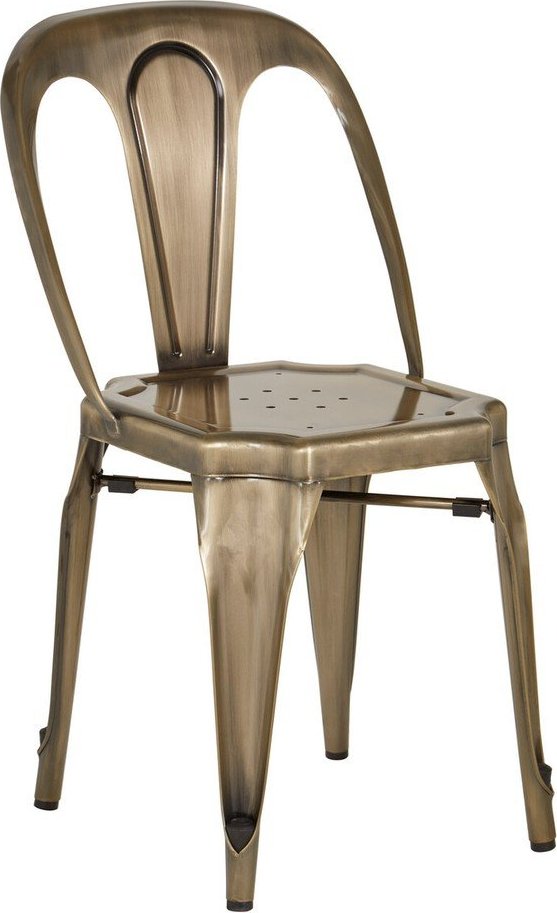 Kovová jídelní židle v mosazné barvě Grange – Premier Housewares Premier Housewares