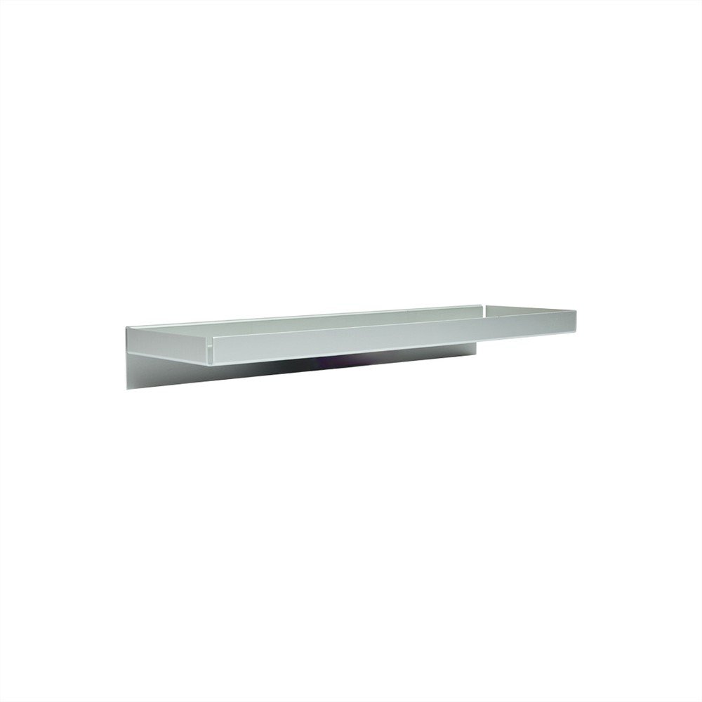 Kovová police ve stříbrné barvě 50 cm Bakku – OYOY Living Design Oyoy Living Design
