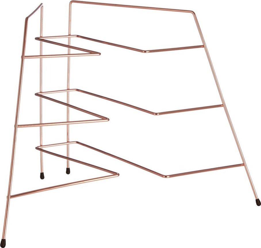 Kovová přídavná polička v měděné barvě 37x25 cm Rowan – Premier Housewares Premier Housewares