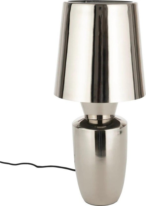 Kovová stolní lampa ve stříbrné barvě s kovovým stínidlem (výška 42 cm) Classy – Zuiver Zuiver