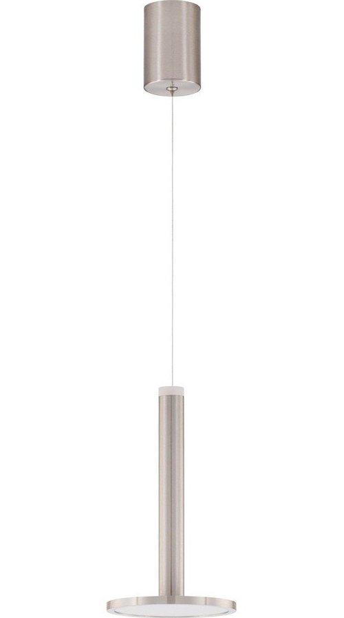Kovové LED závěsné svítidlo v matně stříbrné barvě ø 15 cm Palencia – Nova Luce Nova Luce