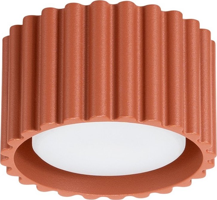 Kovové bodové svítidlo v terakotové barvě ø 10 cm Zora – Sollux Sollux