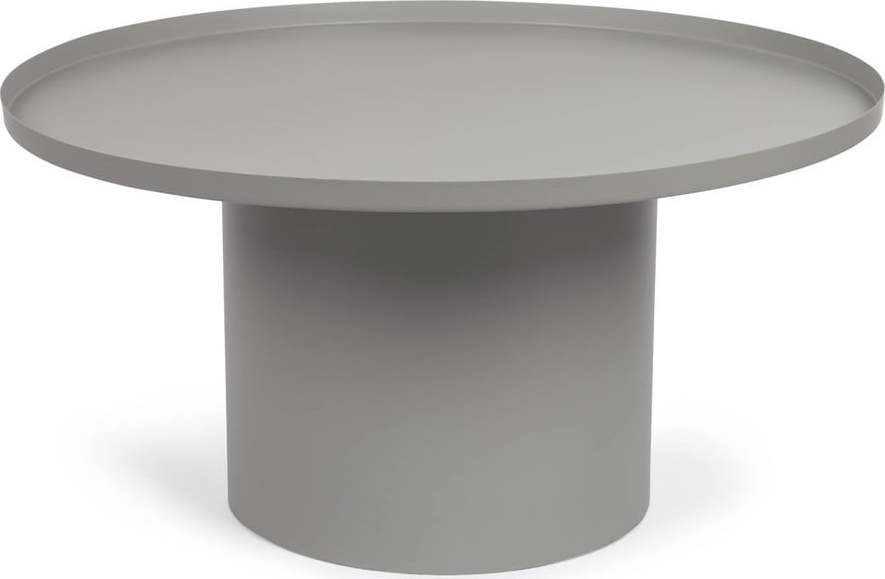 Kovový kulatý odkládací stolek ø 72 cm Fleksa – Kave Home Kave Home