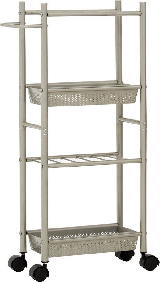 Kovový servírovací stolek na kolečkách 16x40 cm Dara – Premier Housewares Premier Housewares