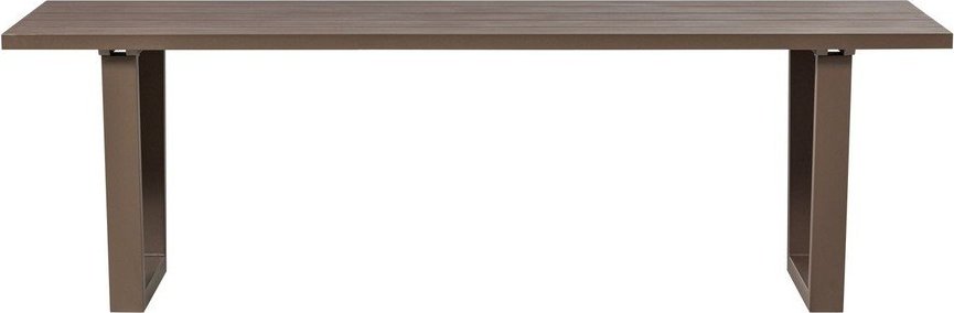 Kovový zahradní jídelní stůl 87x240 cm Bear – WOOOD WOOOD