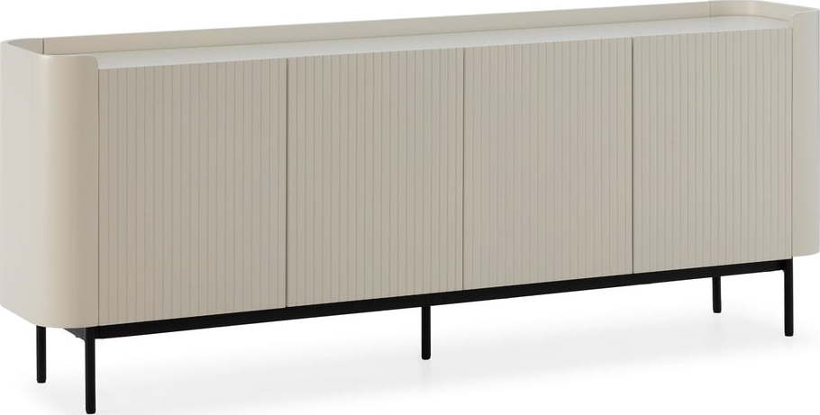 Krémová komoda 200x80x40 cm Willa – MOME Mome