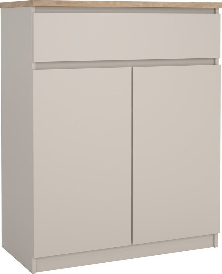 Krémová komoda 80x100x40 cm Naia – Tvilum Tvilum