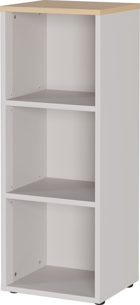 Krémová matná knihovna 45x120x40 cm Lissabon – Germania Germania