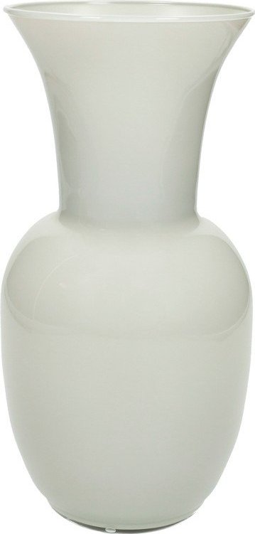 Krémová skleněná váza (výška 26 cm) – Brandani Brandani