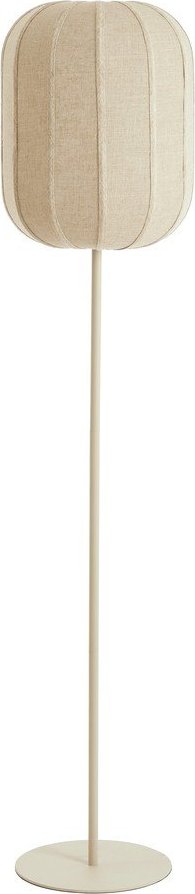 Krémová stojací lampa s textilním stínidlem (výška 165 cm) Solune – Light & Living Light & Living