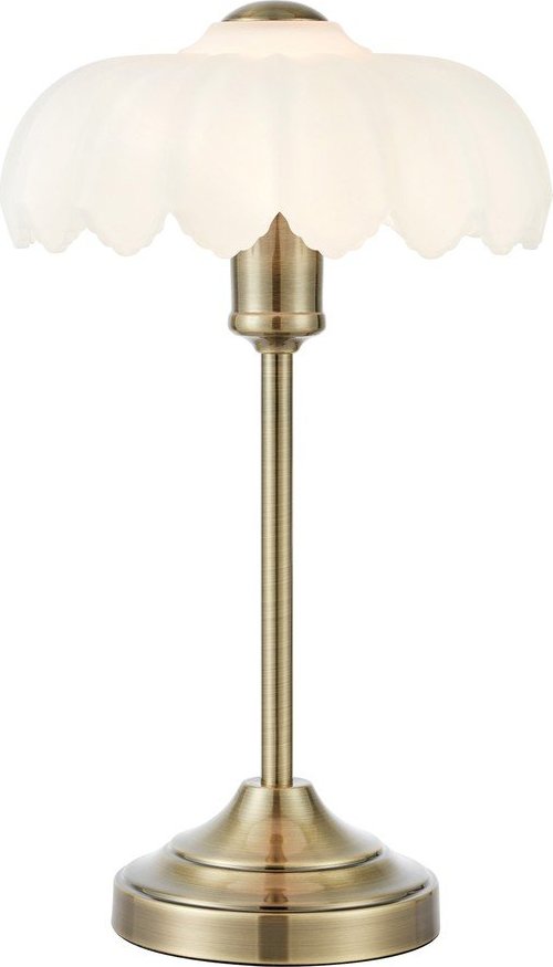 Krémová/v mosazné barvě stolní lampa (výška 43 cm) Kurage – Markslöjd Markslöjd