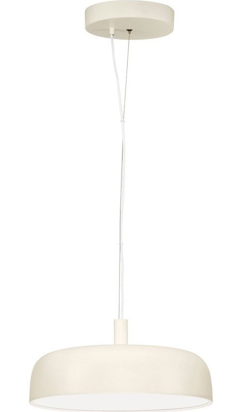 Krémové hliníkové LED stmívatelné závěsné svítidlo ø 40 cm Noelia – Nova Luce Nova Luce