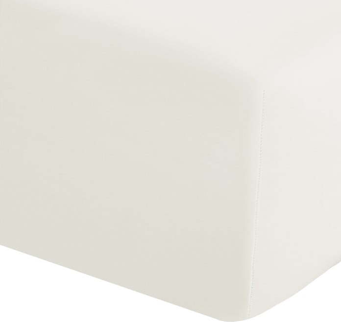 Krémové napínací perkálové prostěradlo 90x190 cm Easy Iron Percale – Catherine Lansfield Catherine Lansfield