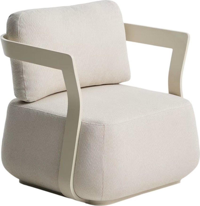 Krémové polstrované zahradní křeslo Tamaris – Kave Home Kave Home