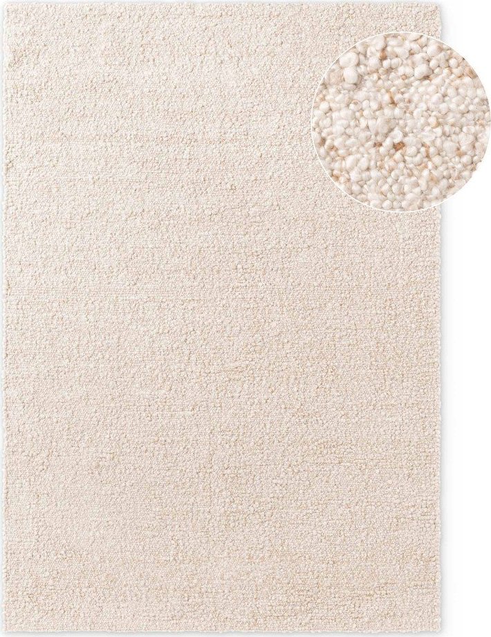 Krémový ručně tkaný koberec z materiálu bouclé 120x170 cm Notting Hill Portobello – Ted Baker Ted Baker