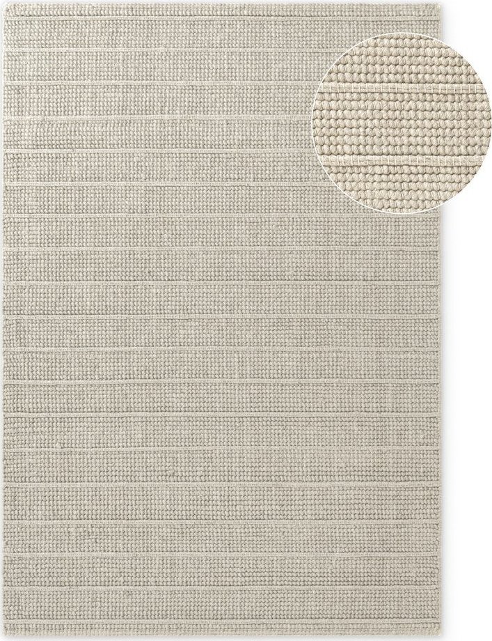 Krémový ručně tkaný vlněný koberec 80x150 cm Camden Parker – Ted Baker Ted Baker