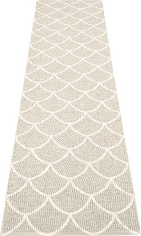 Krémový vnitřní a venkovní běhoun 70x300 cm Kotte Linen – Pappelina Pappelina