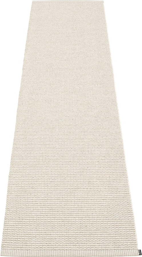 Krémový vnitřní a venkovní běhoun 70x300 cm Mono Linen Vanilla – Pappelina Pappelina