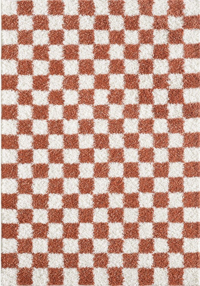 Krémový/v terakotové barvě koberec 80x150 cm Grida – ESTE Este
