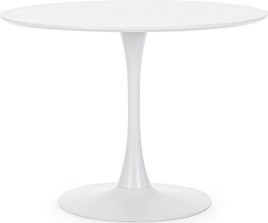 Kulatý jídelní stůl s bílou deskou ø 100 cm Bloom – Bizzotto Bizzotto