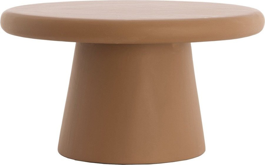 Kulatý konferenční stolek v terakotové barvě ø 70 cm Kulona – Light & Living Light & Living