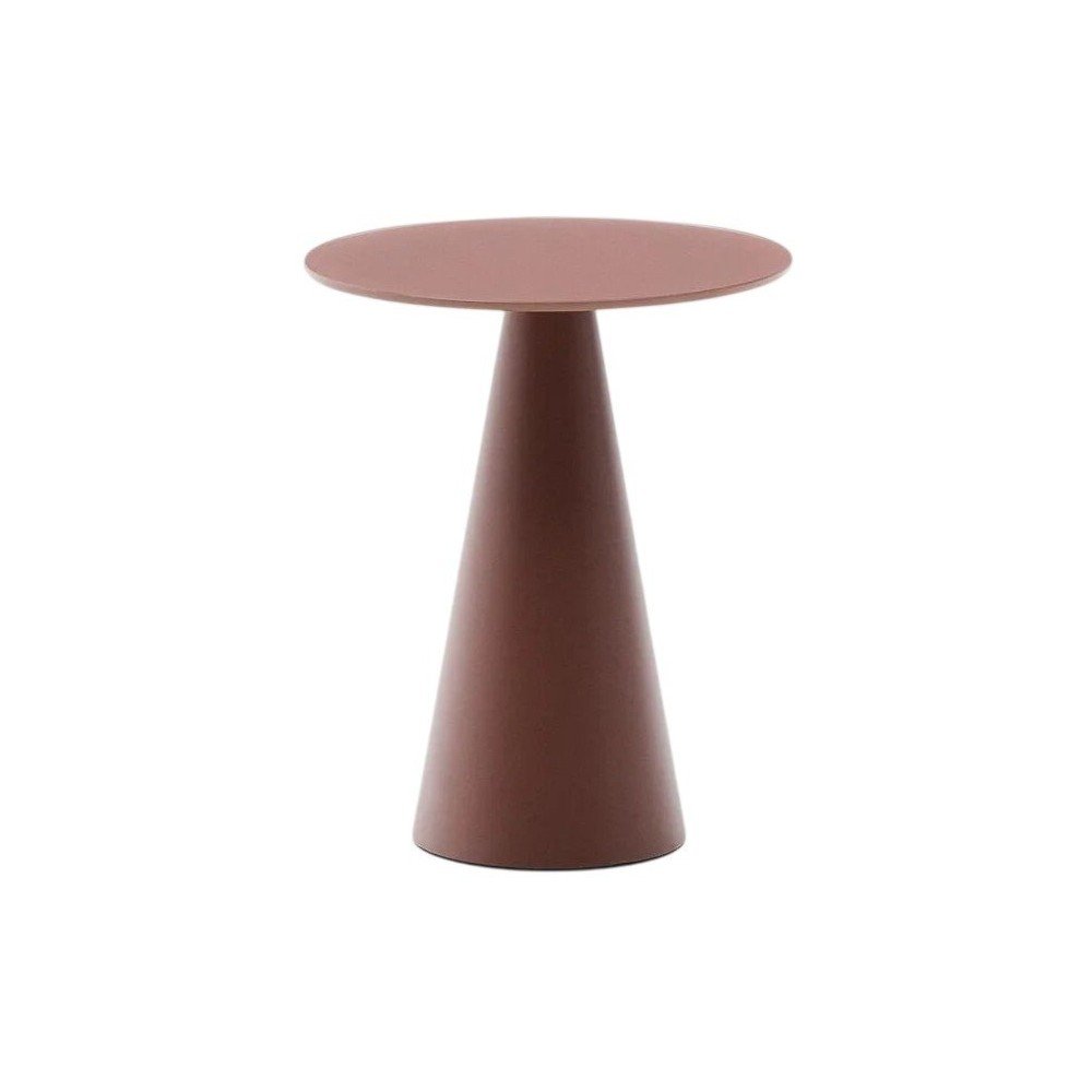 Kulatý odkládací stolek se skleněnou deskou ø 30 cm Wilshire – Kave Home Kave Home